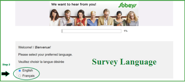 Sobeys Survey Language 